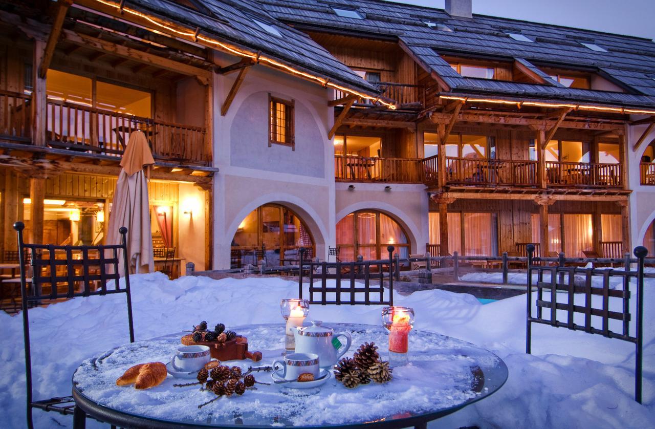 Hotel & Spa La Ferme De L'Izoard Arvieux Exteriör bild