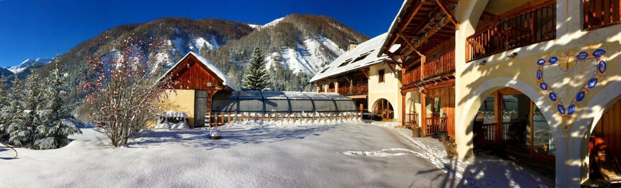 Hotel & Spa La Ferme De L'Izoard Arvieux Exteriör bild